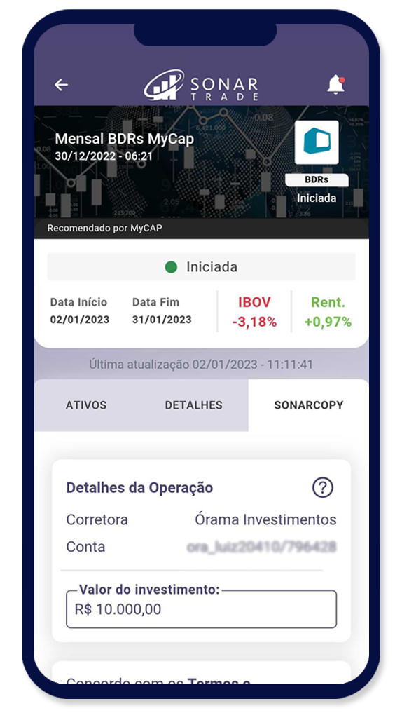 Para bloco carteira